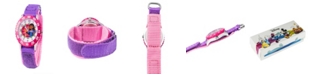 ewatchfactory Girl's Disney Junior Mira Royal Purple Nylon Strap Watch 32mm
